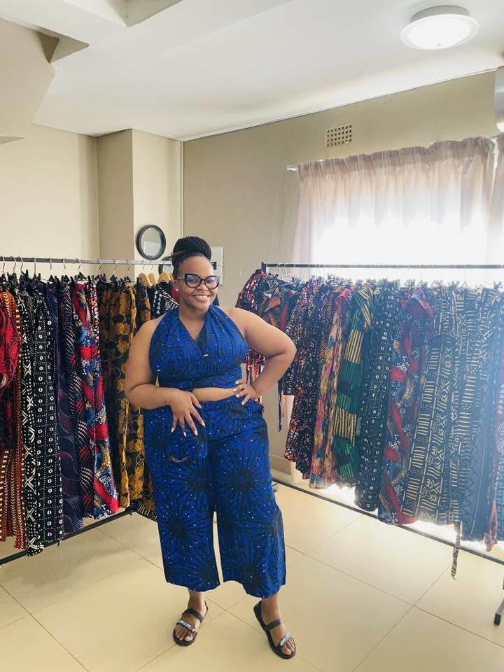 Blue Jumpsuit