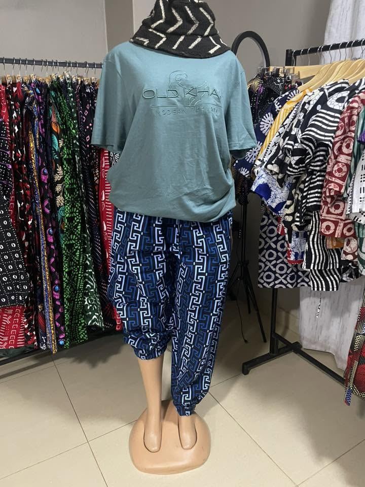 Teal Print Outfit