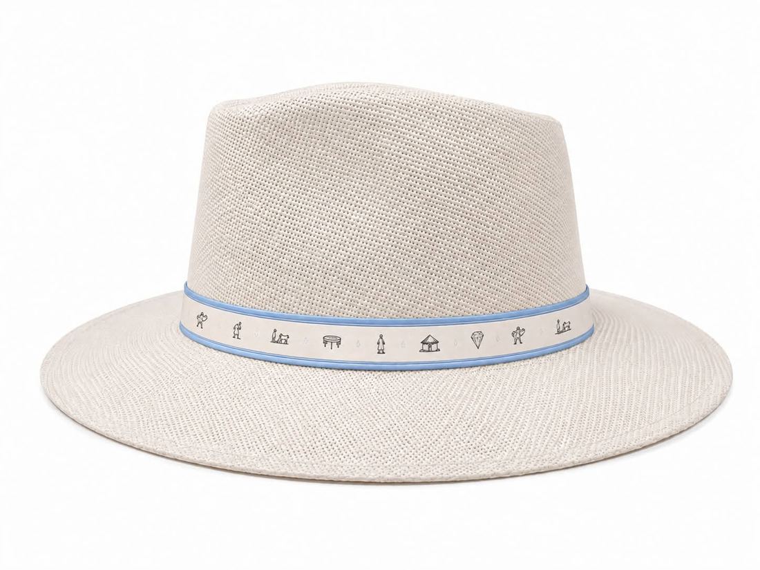Cream Fedora Hat II